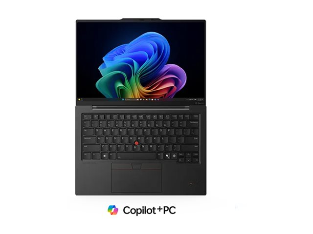 Lenovo ThinkPad X1 Carbon Gen 13 21NY - Aura Edition - AI PC - 180-degree hinge design - Intel Core Ultra 5 - 225U / up to 4.8 GHz - Evo - Win 11 Pro - Intel Graphics - 16 GB RAM - 512 GB SSD TCG Opal Encryption 2, NVMe - 14\" IPS 1920 x 1200 - Wi-Fi 6E, Bluetooth - 4G/5G upgradable - black paint - kbd: Belgium - with 3 Years Lenovo Premier Support, CO2 Offset 0.5 ton (2nd Gen)