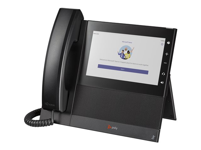Poly CCX 600 Business Media Phone for Microsoft Teams and PoE-enabled - Replaces Poly SKU 2200-49780-019