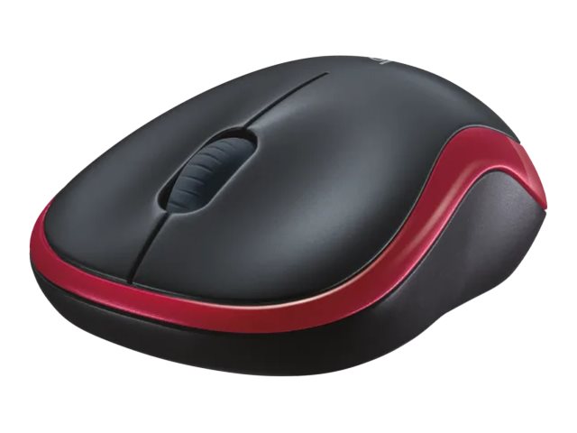 Wireless Mouse M185 Red, WER Occident Packaging