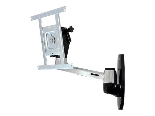 Ergotron LX HD Wall Mount Swing Arm - Mounting kit (swing arm) - for TV - aluminium - screen size: up to 49\" - wall-mountable