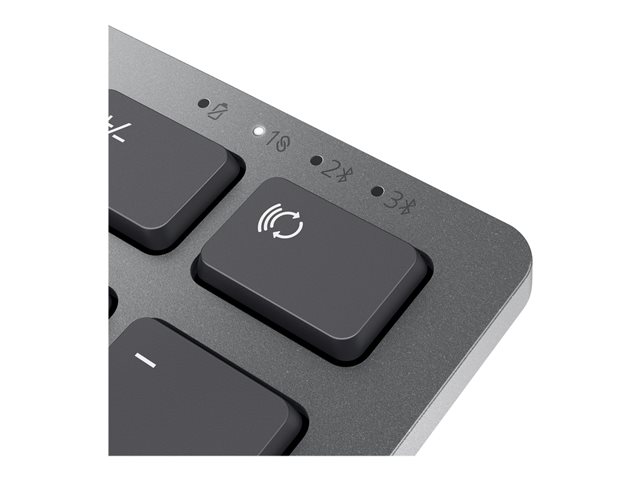 Dell Premier Multi-Device KM7321W - Keyboard and mouse set - wireless - 2.4 GHz, Bluetooth 5.0 - AZERTY - Belgium - titan grey - for Latitude 5520