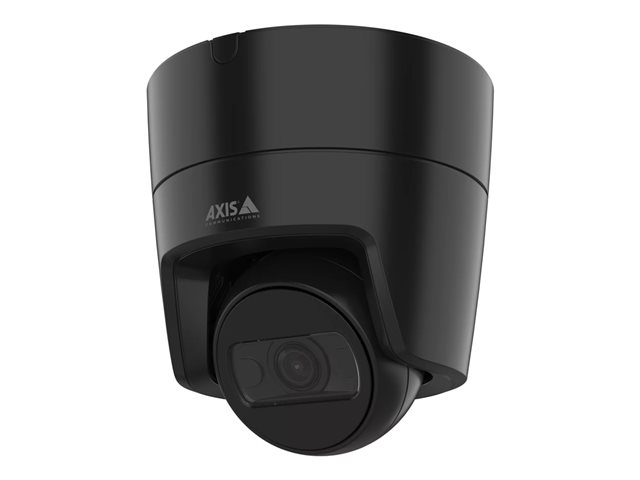 AXIS M3128-LVE - Network surveillance camera - PTZ - turret - outdoor, indoor - vandal / weatherproof - colour (Day&Night) - 8 MP - 3840 x 2160 - 4K - M12 mount - fixed iris - audio - LAN 10/100 - H.265, H.264, MJPEG - PoE Class 3 - TAA Compliant