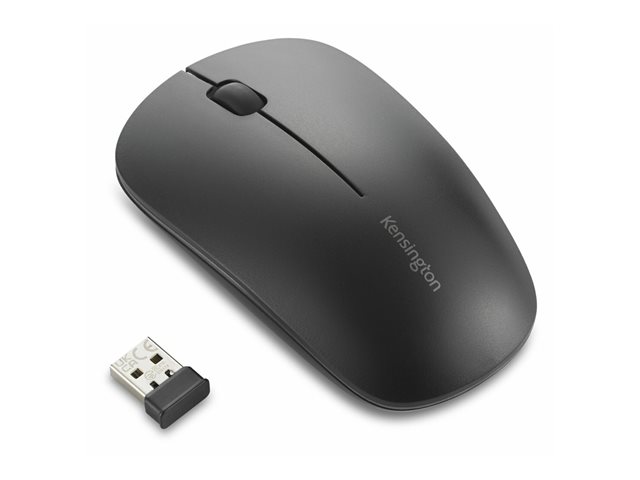 Kensington MY430 EQ - Mouse - rechargeable - right and left-handed - 3 buttons - wireless - 2.4 GHz, Bluetooth 5.0 - USB wireless receiver - brown box