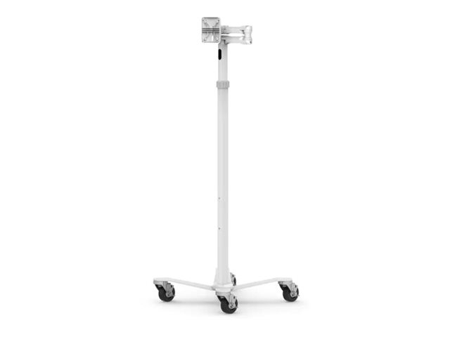 Compulocks Medical Rolling Cart Extended - VESA Compatible - Cart - for LCD display - medical - white - screen size: up to 15\" - for Compulocks Medical Rolling Cart Extended - VESA Compatible