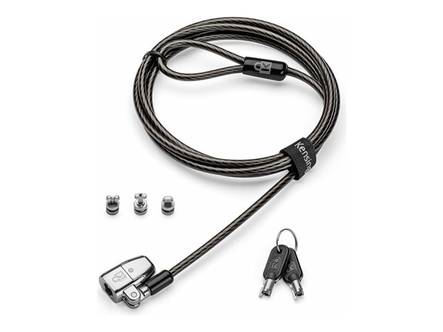 Kensington ClickSafe 2.0 3-in-1 Keyed Laptop Lock 