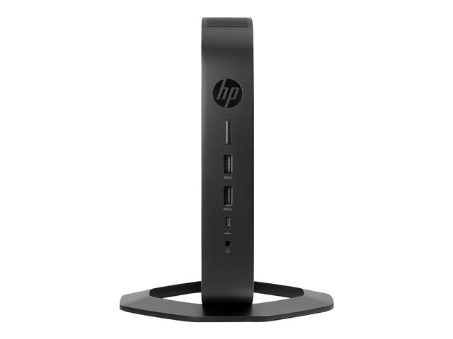 HP t640 - Thin client - SFF - 1 x Ryzen Embedded R1505G / 2.4 GHz - RAM 4 GB - flash 16 GB - Radeon Vega 3 - GigE - HP ThinPro - monitor: none