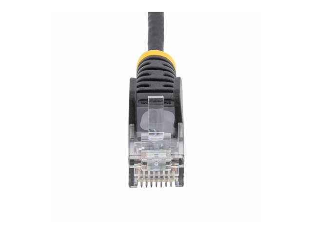 10m Black Slim CAT6 Ethernet Cable