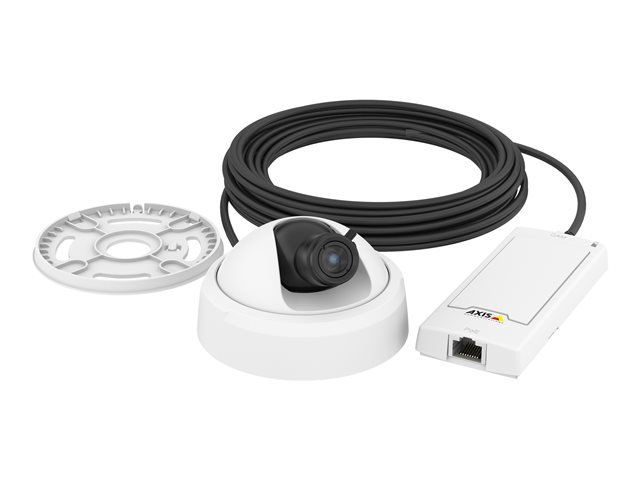AXIS P1275 - Network surveillance camera - dome - colour - 1920 x 1080 - 1080p - fixed iris - vari-focal - LAN 10/100 - MPEG-4, MJPEG, H.264 - PoE