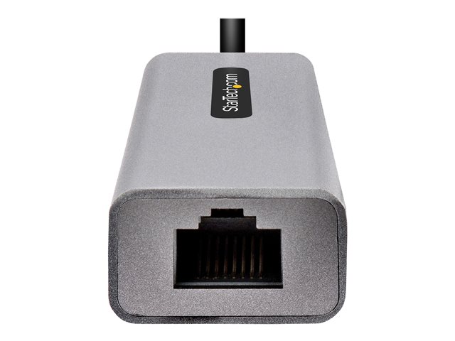 StarTech.com USB-C to Ethernet Adapter, 10/100/1000 Mbps, Gigabit Network Adapter w/ ASIX AX88179A Chip, 1ft/30cm Cable, USB Type C to RJ45 Ethernet Dongle, USB C to LAN Adapter, Windows/macOS/Linux/ChromeOS (US1GC30B2) - Network adapter - USB-C - Gi