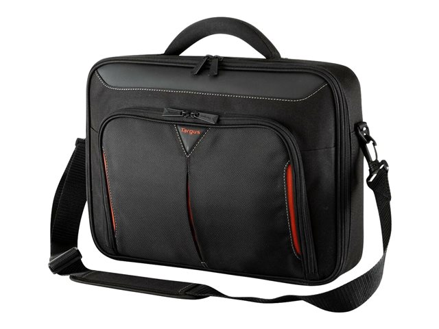 Targus Classic Clamshell - Notebook carrying case - 14\" - black, red