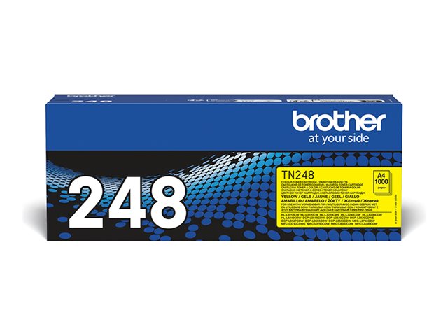Brother TN248Y - Yellow - original - box - toner cartridge - for Brother DCP-L3520, DCP-L3560, HL-L3220, HL-L3240, HL-L8240, MFC-L3760, MFC-L8390