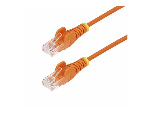 7m Orange Slim CAT6 Ethernet Cable
