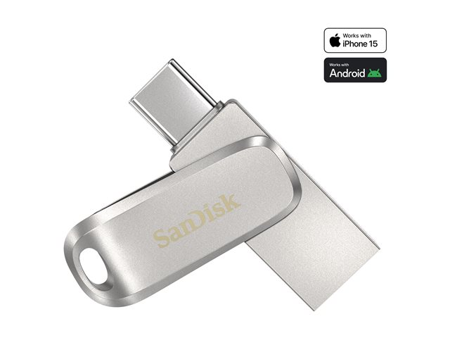 SanDisk Ultra Dual Drive Luxe - USB flash drive - 32 GB - USB 3.1 Gen 1 / USB-C