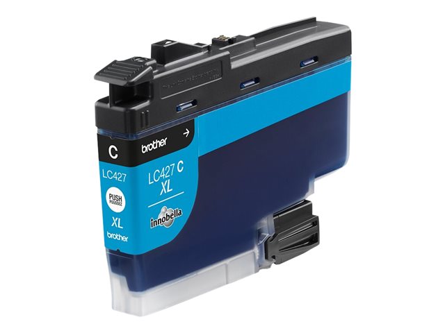 Brother LC427XLC - High capacity - cyan - original - ink cartridge - for Brother HL-J6010DW, MFC-J5955DW, MFC-J6955DW, MFC-J6957DW