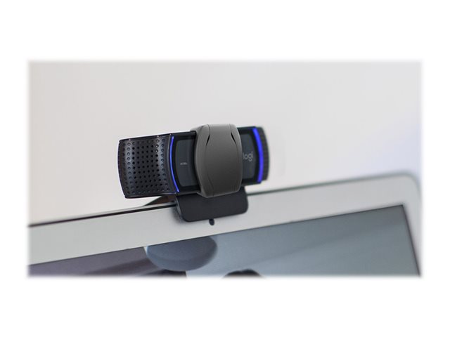 Logitech HD Pro Webcam C920S - Webcam - colour - 1920 x 1080 - audio - USB