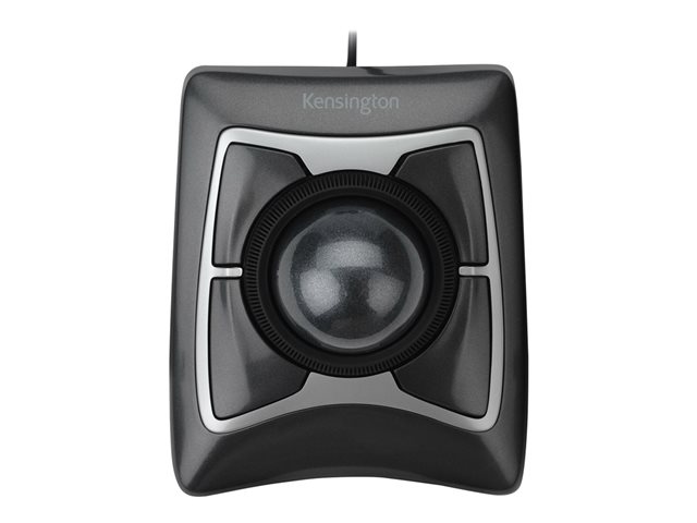 Kensington Expert Mouse - Trackball - right and left-handed - optical - 4 buttons - wired - USB - black