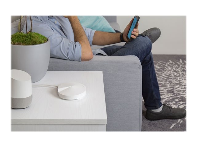AC1300 Whole-Home Wi-Fi System, Qualcomm, Dual-Band, 802.11ac/a/b/g/n, 717MHz Quad-core CPU, Bluetooth 4.2, 2 Gigabit Ethernet Ports, 1 Power Port, 4 internal antennas, 256QAM, MU-MIMO, HomeCare(Parental Controls, 3-Year Built-In Antivirus, Quality o