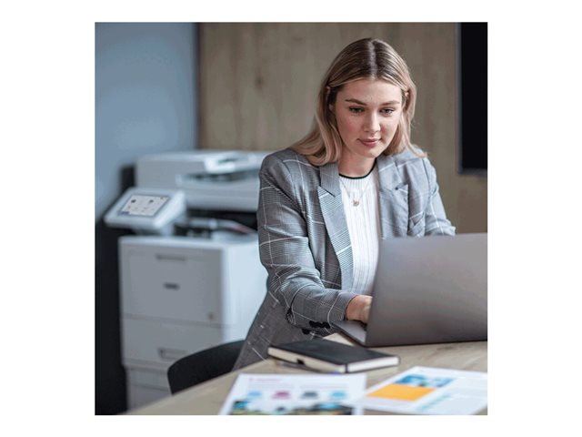 Brother MFC-L9630CDN - Multifunction printer - colour - laser - A4/Legal (media) - up to 40 ppm (copying) - up to 40 ppm (printing) - 620 sheets - 33.6 Kbps - Gigabit LAN, USB 2.0, USB host, NFC