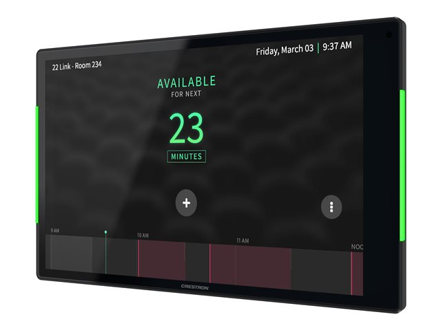 10.1\" Room Scheduling Touch Black