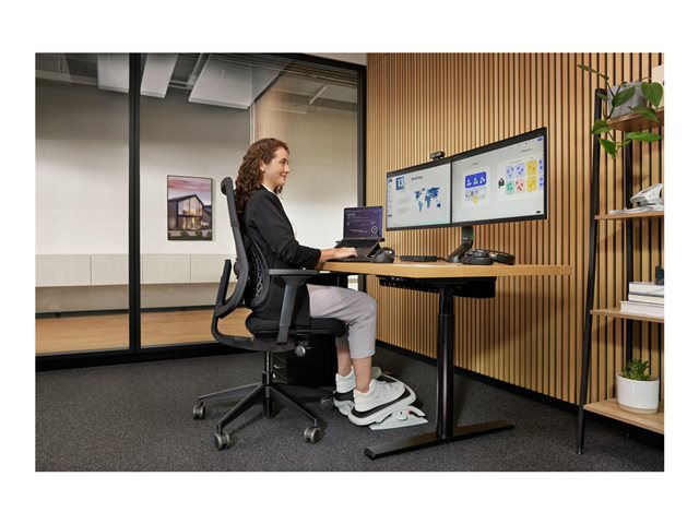 Kensington Pro Fit Ergo Vertical Wireless Mouse - Vertical mouse - ergonomic - right-handed - 6 buttons - wireless - 2.4 GHz - USB wireless receiver - black