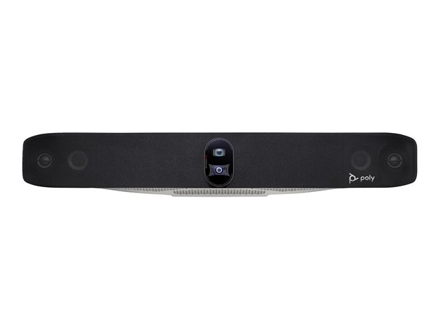 Poly Studio X70 - All-in-One video bar - Zoom Certified, Certified for Microsoft Teams, Google Meet Certified - black
