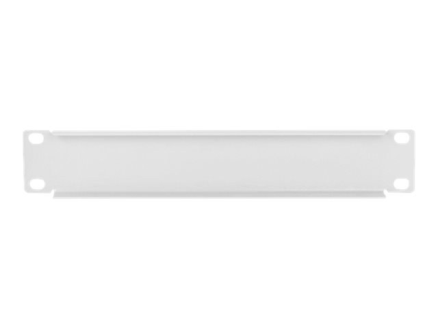 1U 10IN blank panel grey 45 x 255 x 10 mm