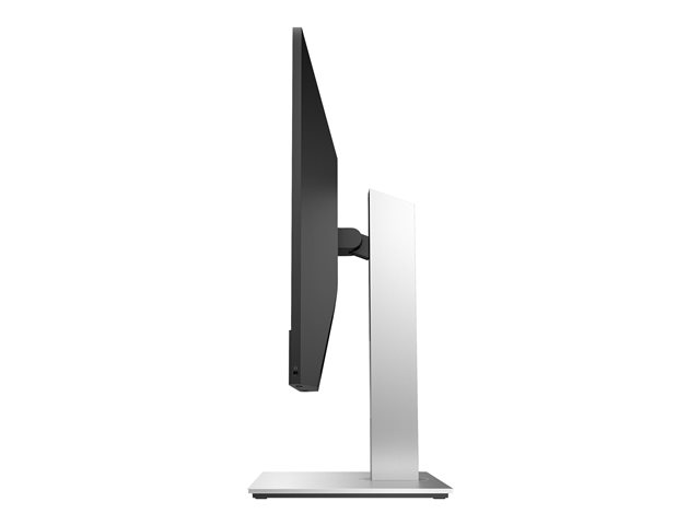 HP E24mv G4 Conferencing Monitor - E-Series - LED monitor - 23.8\" - 1920 x 1080 Full HD (1080p) @ 60 Hz - IPS - 250 cd/m² - 1000:1 - 5 ms - HDMI, VGA, DisplayPort - speakers - silver, black head
