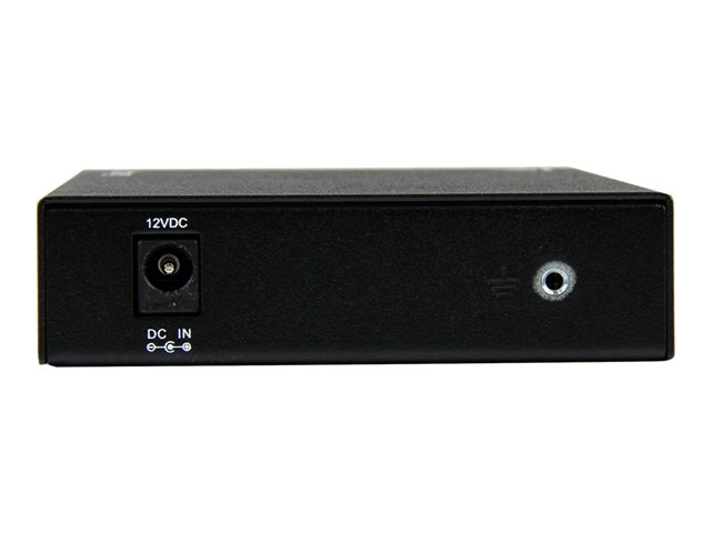 StarTech.com 10/100 Mbps Ethernet to Fiber Optic Media Converter - Steel - Chassis Mount - ST Multimode - 1310nm - 2km (ET90110ST2) - Fibre media converter - 100Mb LAN - 10Base-T, 100Base-FX, 100Base-TX - RJ-45 / ST multi-mode - up to 2 km - 1310 nm - for P/N: ETCHS2U, SVA12M2NEUA, SVA12M5NA