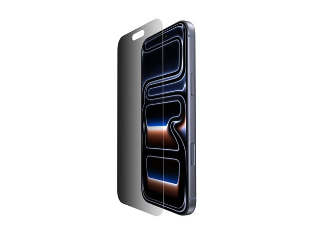 Belkin ScreenForce InvisiGlass - Screen protector for mobile phone - glass - with privacy filter - for Apple iPhone 17 Pro Max