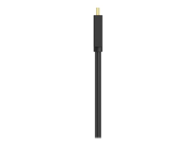 Belkin 6ft DisplayPort to HDMI Cable, M/M, 4k - Adapter cable - DisplayPort male to HDMI male - 1.8 m - shielded - for P/N: F4U097tt, F4U109tt