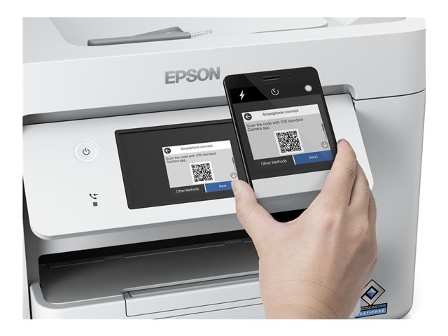Epson WorkForce Pro WF-M4619DWF - Multifunction printer - B/W - ink-jet - A4/Legal (media) - up to 25 ppm (printing) - 250 sheets - 33.6 Kbps - USB 2.0, LAN, Wi-Fi(ac), USB host