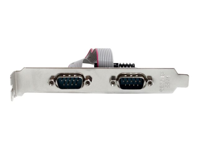 StarTech.com Motherboard Serial Port - Internal - 2 Port - Bus Powered - FTDI USB to Serial Adapter - USB to RS232 Adapter (ICUSB232INT2) - Serial adapter - USB - RS-232 x 2