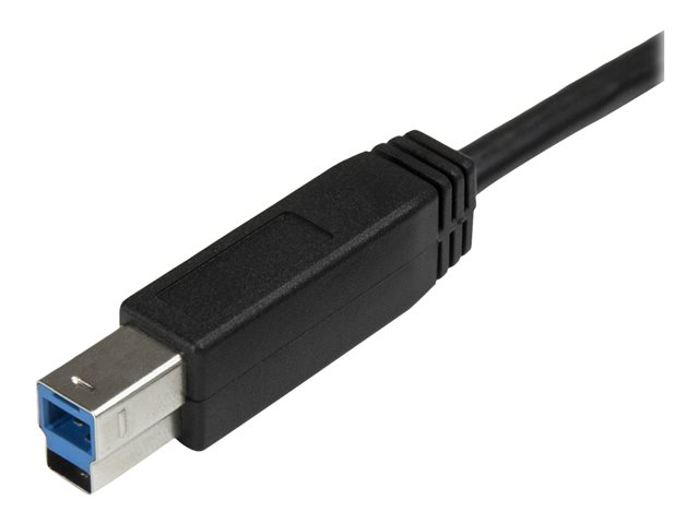 StarTech.com USB C to USB B Printer Cable - 6 ft / 2m - USB C Printer Cable - USB C to USB B Cable - USB Type C to Type B (USB315CB2M) - USB cable - 24 pin USB-C (M) to USB Type B (M) - USB 3.1 Gen1 - 2 m - for P/N: HB30C5A2CSC, HBS304A24A, SV231DHU34K6, SV231HU34K6, SV231QDPU34K, SV431HU34K6