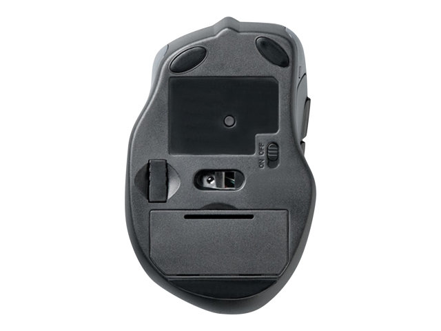 Kensington Pro Fit Mid-Size - Mouse - right-handed - optical - wireless - 2.4 GHz - USB wireless receiver - Ruby Red