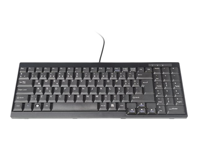 Keyboard f. TFT Console Turkish black wi