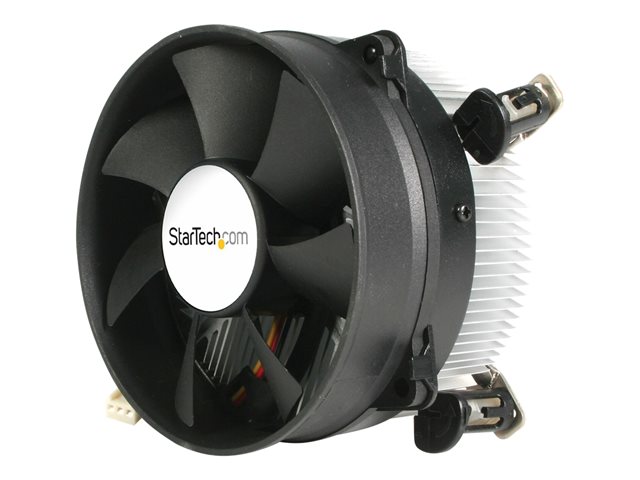 StarTech.com 95mm Socket T 775 CPU Cooler Fan with Heatsink - socket 775 cooler - lga 775 cooler - 775 cpu cooler (FAN775E) - Processor cooler - (for: LGA775) - aluminium - 95 mm - black