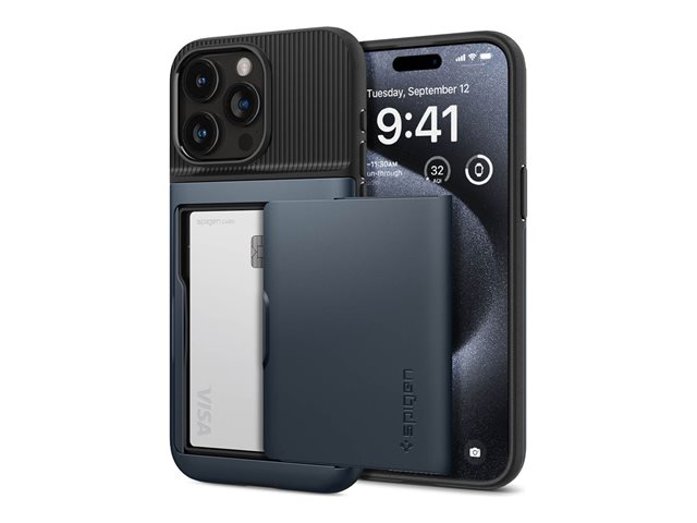 Spigen iPhone 15 Pro Slim Armor CS Metal Slate