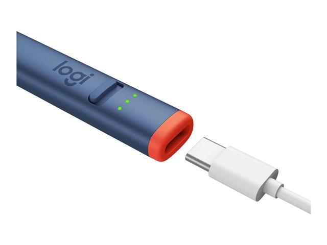 Logitech Crayon for Education - Digital pen - wireless - Bluetooth - for Apple 10.2-inch iPad, 10.5-inch iPad Air, 10.9-inch iPad, 10.9-inch iPad Air, iPad mini 5