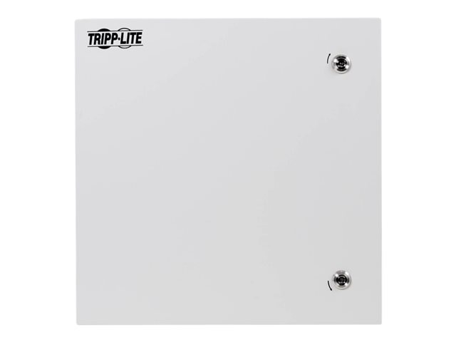 Eaton Tripp Lite Series SmartRack Outdoor Industrial Enclosure with Lock - NEMA 4, Surface Mount, Metal Construction, 18 x 18 x 10 in., Gray - Wall mount cabinet - industrial, locking - surface mountable - grey