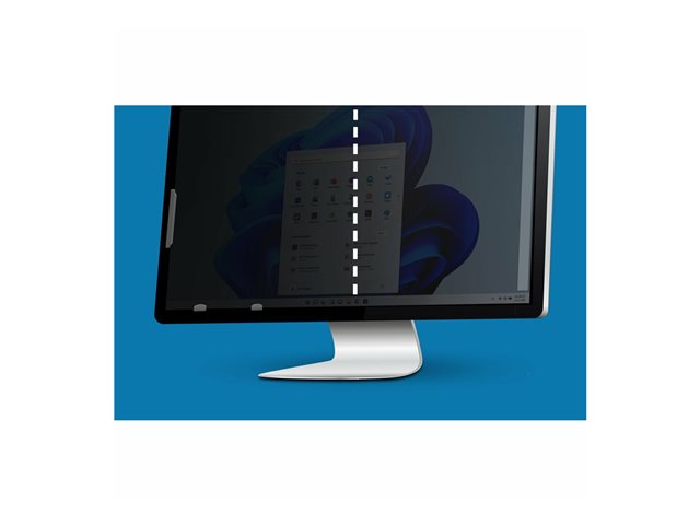 Kensington - Display privacy filter - 2-way - removable - adhesive, hinge tabs - 31.5\"