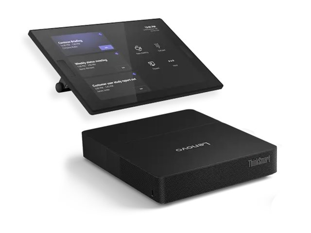 Lenovo ThinkSmart Core Gen 2 - Video conferencing kit (touchscreen console, compute system) - with 3 Years Lenovo Premier Support + 3 Years Lenovo Software Maintenance for Smart Office Solution - Certified for Microsoft Teams Rooms - black