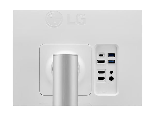 LG 27UP850K-W - LED monitor - 27\" - 3840 x 2160 4K UHD (2160p) - IPS - 400 cd/m² - 1200:1 - DisplayHDR 400 - 5 ms - 2xHDMI, DisplayPort, USB-C - speakers