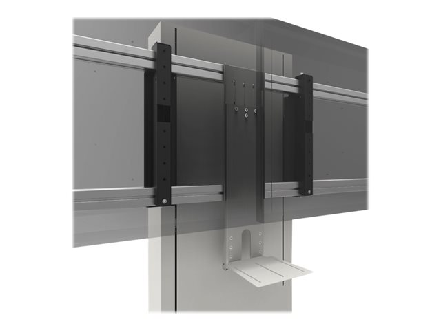 SmartMetals - Mounting component (support bracket) - for video conference camera - white - cart mountable, stand mountable