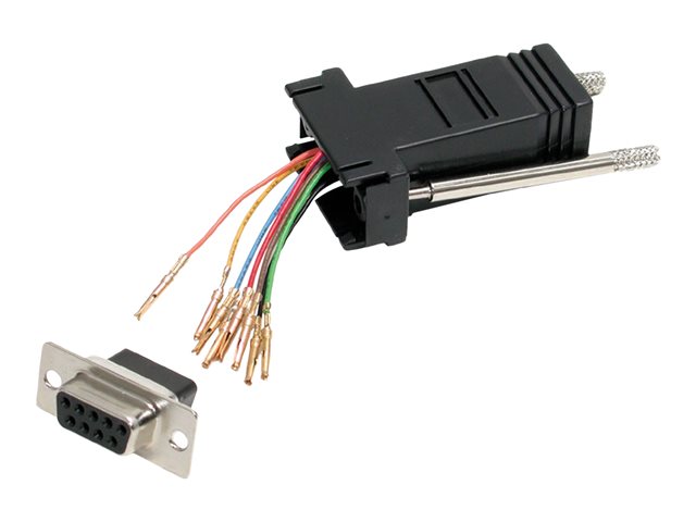 StarTech.com DB9 to RJ45 Modular Adapter - F/F - Serial adapter - DB-9 (F) to RJ-45 (F) - GC98FF - Serial adapter - DB-9 (F) to RJ-45 (F) - for P/N: ICUSB2324852, ICUSB422