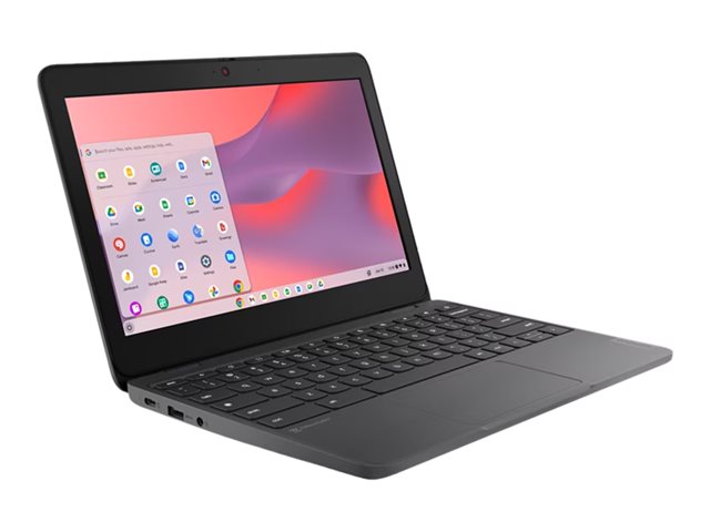 Lenovo 100e Chromebook Gen 4 83G8 - Intel N-series - N100 / up to 3.4 GHz - Chrome OS - UHD Graphics - 4 GB RAM - 32 GB eMMC - 11.6\" IPS touchscreen 1366 x 768 (HD) - Wi-Fi 6 - graphite grey