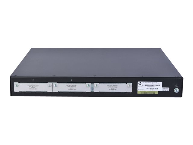 HPE MSR1002-4 - Router 4-port switch - 1GbE - - rack-mountable