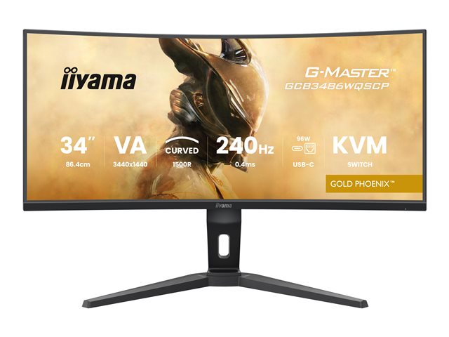34\W LCD UWQHD Curved Business/Gaming VA 240 Hz\n