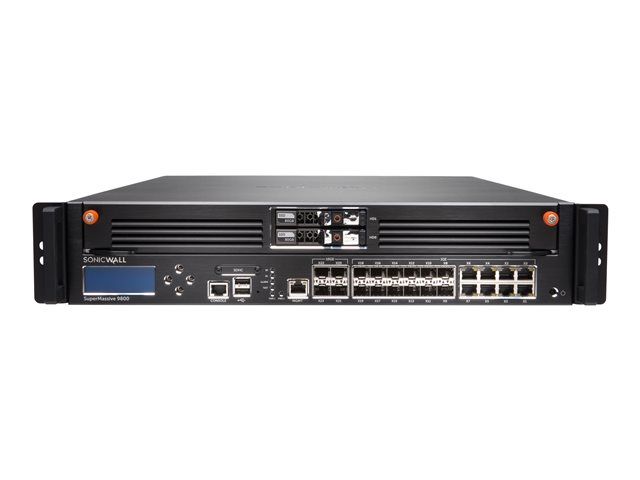 SonicWall SuperMassive 9800 High Availability - Security appliance - 10GbE - 2U - rack-mountable