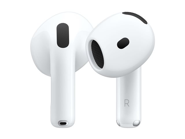 Apple AirPods 4 with Active Noise Cancellation - True wireless earphones with mic - ear-bud - Bluetooth - active noise cancelling - white