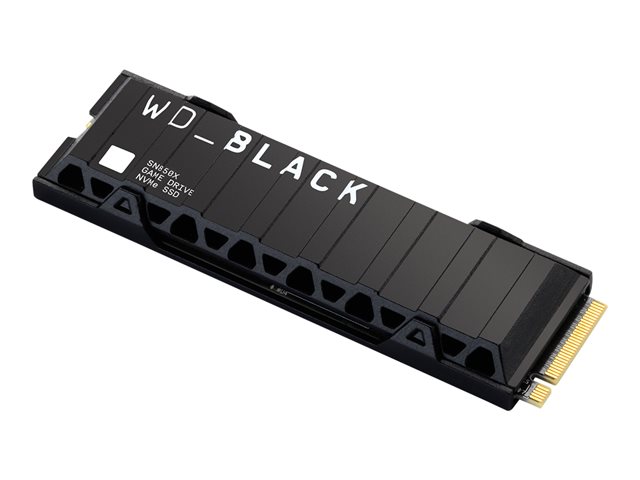 WD_BLACK SN850X WDS200T2XHE - SSD - encrypted - 2 TB - internal - M.2 2280 - PCIe 4.0 x4 (NVMe) - TCG Opal Encryption 2.01 - integrated heatsink